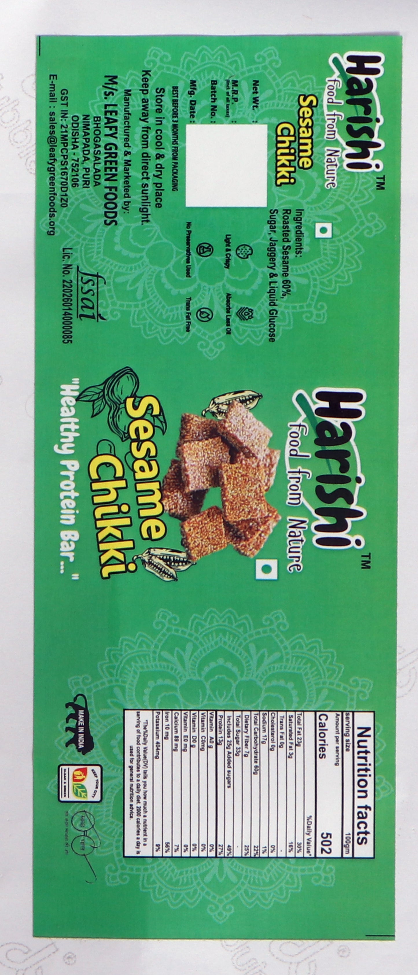 Sesame Chikki