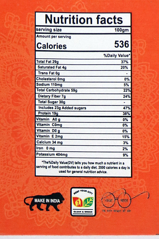 Harishi peanut butter chikki is full of protein and healthy snack option.